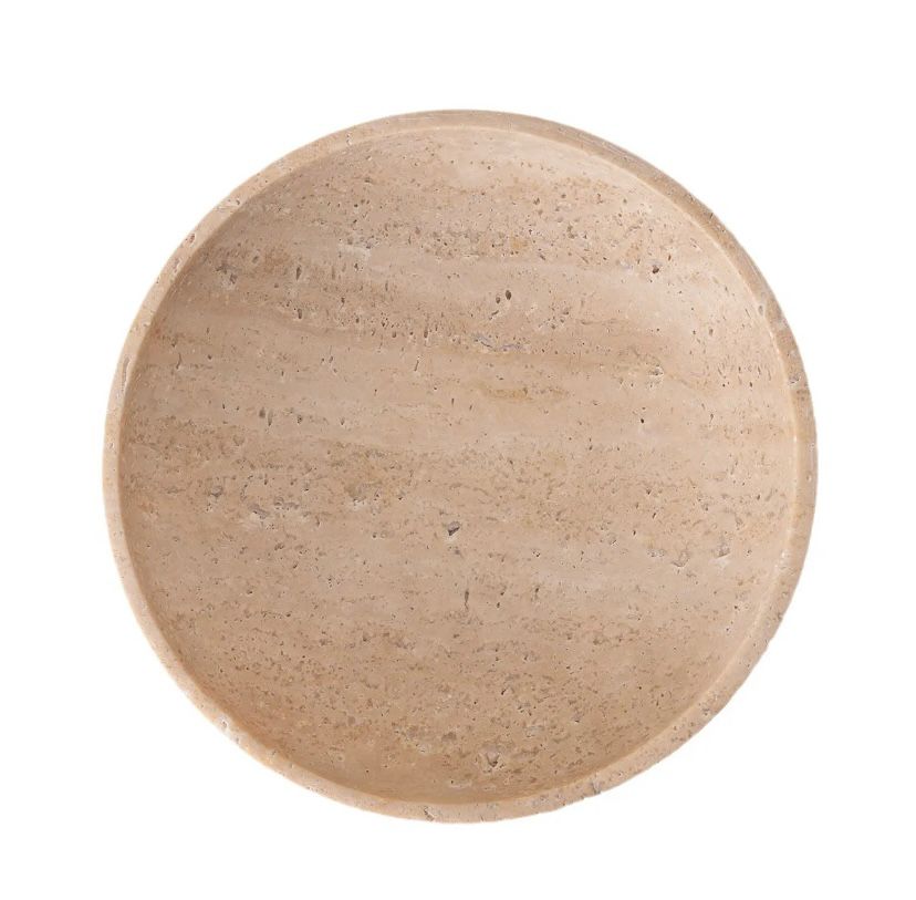 Pre order: Objet Sillage - Bowl Big Travertine 30 cm